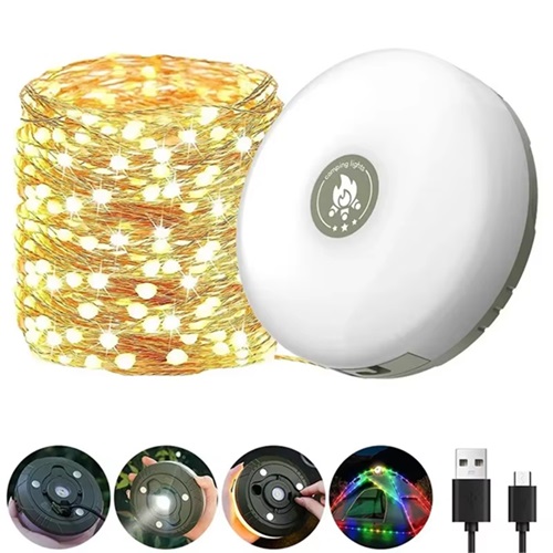 Luz Rec + Tira Led 10 Metros Blanca y RGB 12570pr