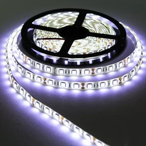 Tira Led Blanco Frio 5 metros interior exterior LED-S5050DJ-60W