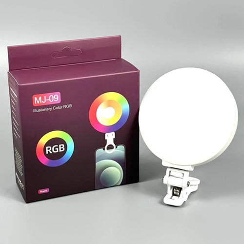 Luz RGB + Blancos con Pinza Alta Calidad MJ-09