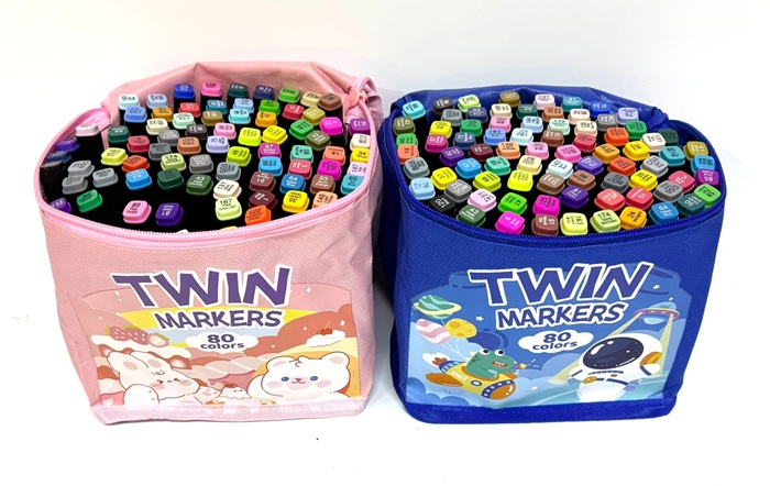 Set 80 Marc Doble Punta Est Personaj MDIS-80oo