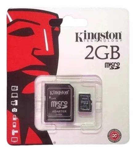 Memoria Micro SD Kingston 2 GB nn