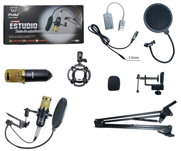 Microfono Condenser y Accesorios 31003ii