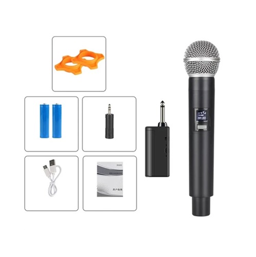 Microfono Inalambrico Recargable y Accesorios GE5-1