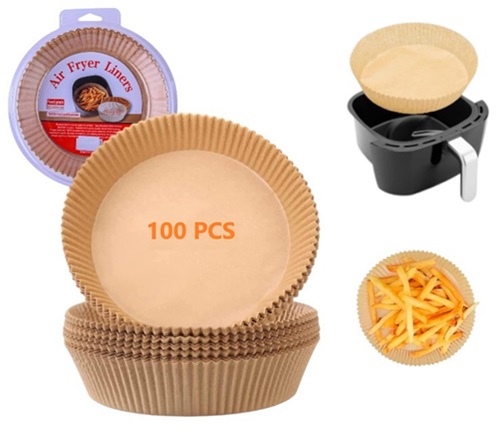 100 Moldes Antiadherentes Freidora de Aire 392ii