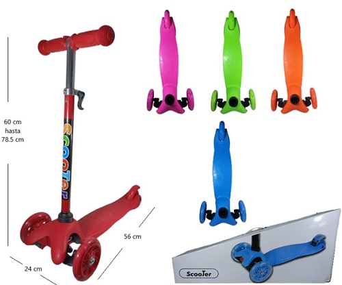 Monopatines Colores Variados MG-03C