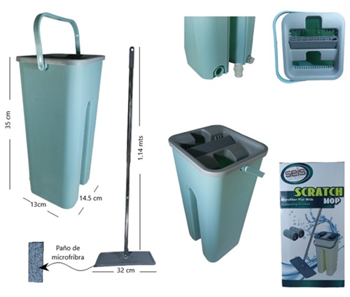 Mopa Cuadrada Traapeadora 2821ii