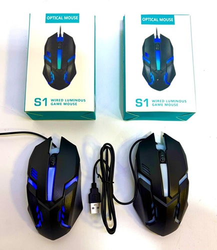 Mouse Gamer con Iluminacion S1
