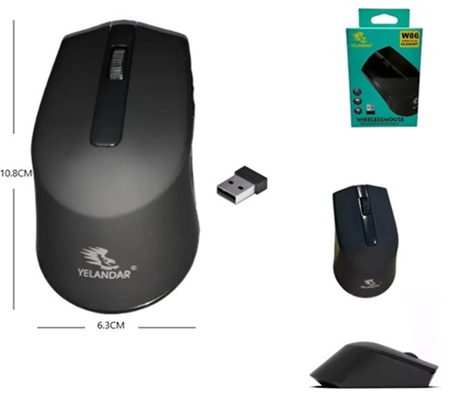 Mouse Inalambrico Clasico W86ii