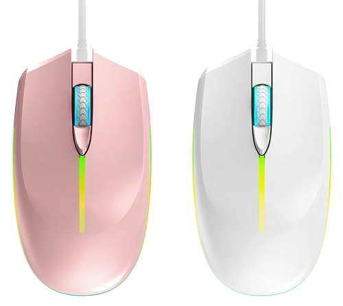 Mouse USB Colores Luces DN-N612