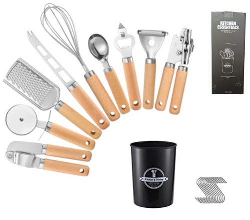 Set Cocina Utensilios de Metal 55ii