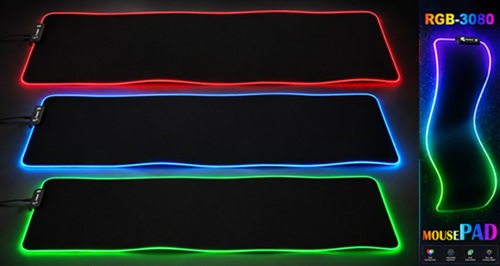 Pad Teclado + Mouse con Iluminacion Led RGB 30x90 BLT-153oo