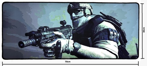 Pad Mouse XL 70x30 Estampa Militar V103-MILI
