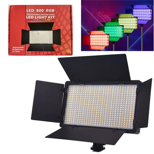 Panel Led RGB Recargable Alta Potencia LED-U800+