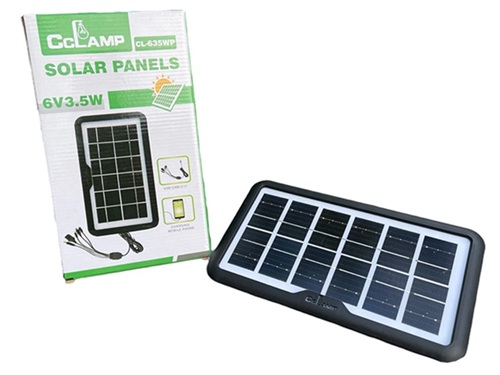 Panel Cargador Solar Multifichas Cl-635