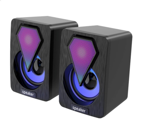 Parlante para PC â€“ TV con Iluminacion E-1046