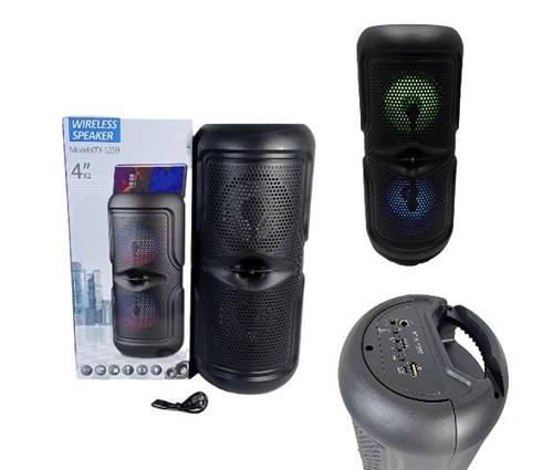 Torre 1259ii Karaoke 2 Parlantes 4 pulgadas BT etcÂ 