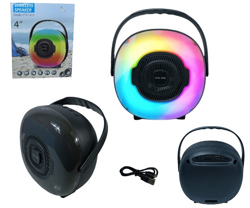 Parlante 1473ii BT USB Luces etc