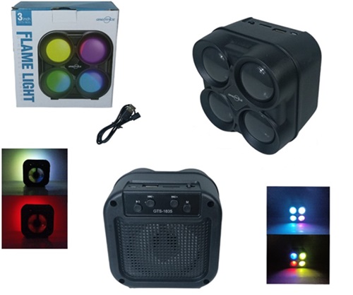 Parlante USB BT Etc Juego Iluminacion 1835ii