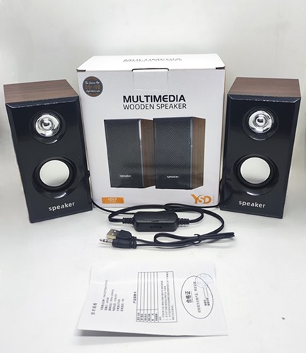 Parlantes para PC - TV Caja Madera PC04oo