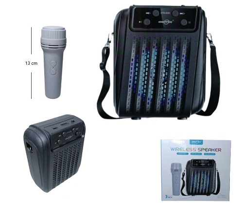 Parlante Karaoke Incluye MicrÃ³fono BT USB etc 2005ii