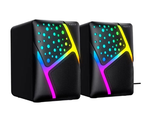Parlante Gamer para PC RGB Sk763nn