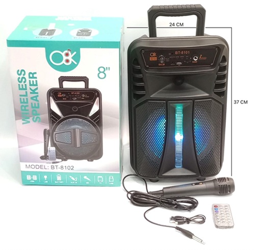 Parlante Karaoke 8 Pulg Multifunciones PAR802oo