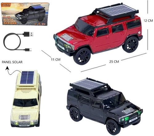 Parlante Hummer con Carga Solar WS-696ii