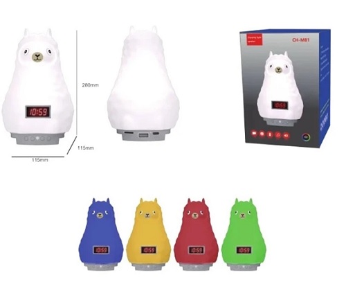 Velador Parlante Reloj Radio CH-M81