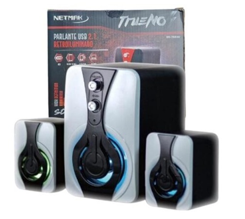 Parlante para PC TV 2.1 Trueno cc