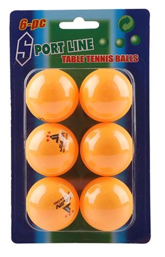 Set 6 Pelotas Ping Pong 40mm nn