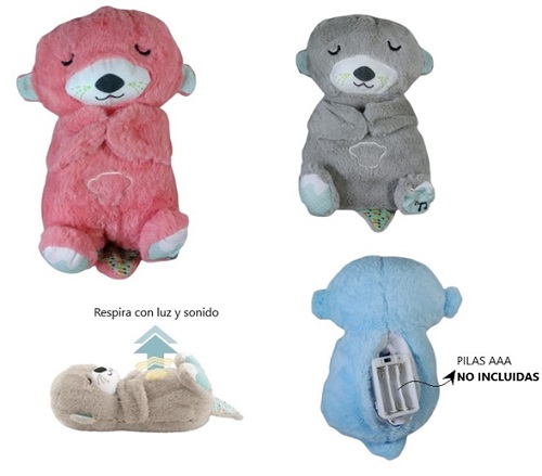 Perrito Peluche Apego Respira y Sonido