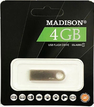 Pen Drive Madison 4 GB mm