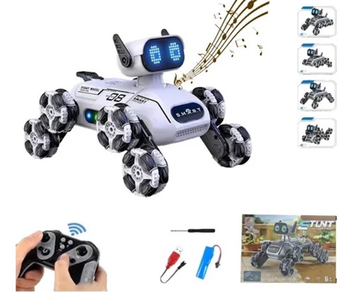 Perro Robot Acrobatico Recargable Control RKC-16ii