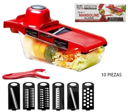 Picador de Verduras 10 piezas 127