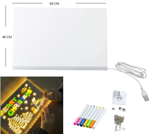 Pizarra Led 60x40cm 83081ii