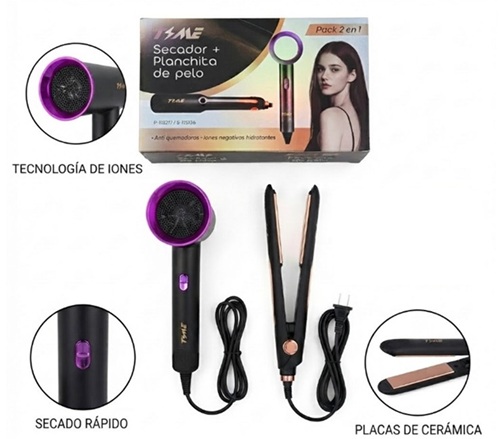 Kit Secador + Planchita ii