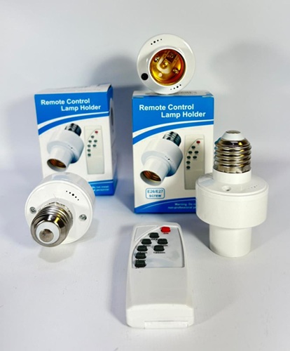 Porta Lamparas con Control Remoto y Temporizador 427642oo