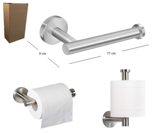 Porta Rollo Papel Toilette 208ii