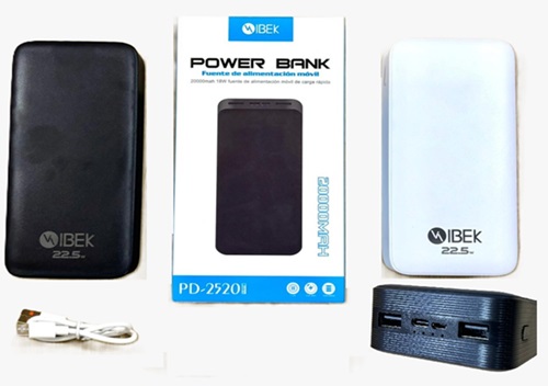 Cargador Portatil Power Bank 20.000 PD-2520oo