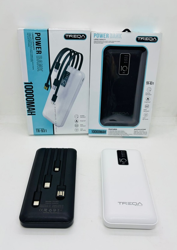 Power Bank oo Treqa 10.000 mah multifichas