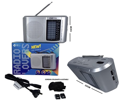 Radio Grande AM â€“ FM 220v y Pilas 2003ii
