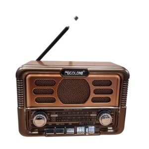 Radio Vintage AM-FM USB BT Auxiliar 6061aa
