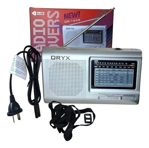 Radio Grande AM-FM 220v y/o Pilas 1659aa