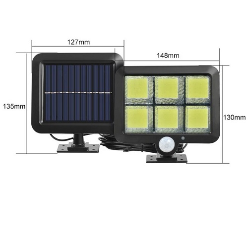 Panel Solar SMT-F120  + Reflector Led Cob alta potencia