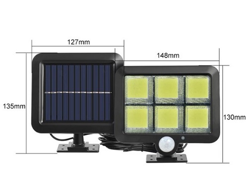 Reflector con panel solar separado SMT-F120Â 