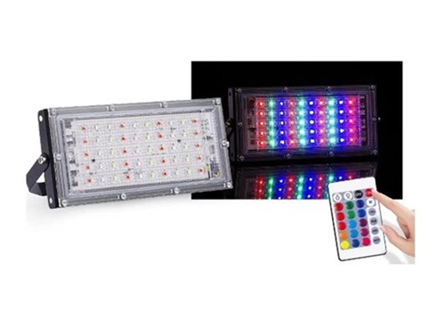Reflector Led RGB 50w IP65 Control Remoto 12717pr