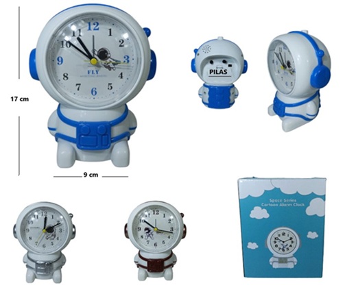 Reloj Despertador Astronauta 4405ii