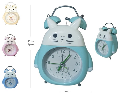 Reloj Despertador Formato Gatito 4406ii
