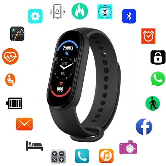 Smart Band M6 Colres Variados