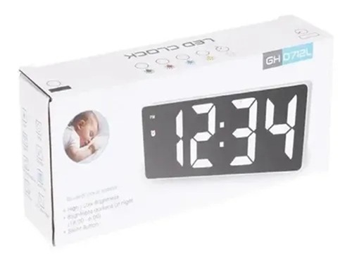Reloj Despertador Digital Led nn